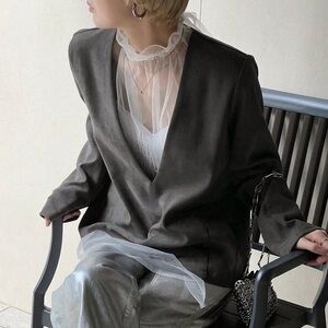 Wool‎ blazer minimalist size 10/11